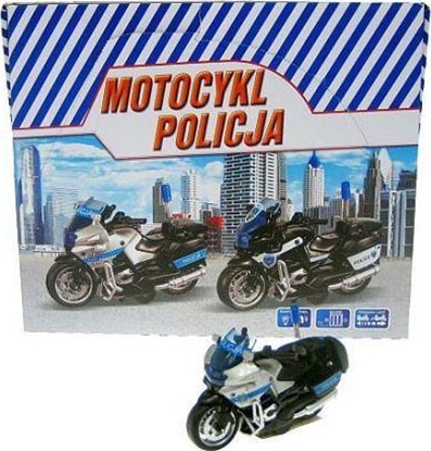Изображение Hipo Motocykl Policja 13cm z napdem, wiato, dwik (HKG104)
