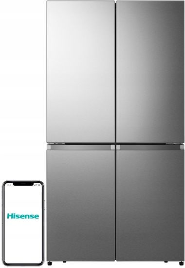 Picture of Hisense  Total No Frost  609 L  augstums 179 cm  nerusejosa terauda - SBS Ledusskapis