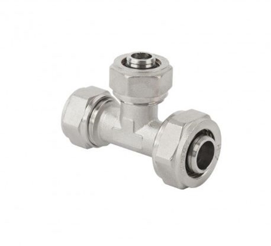 Picture of Hydroland Trójnik PEX/PEX/PEX redukcyjny skrcany (5900308748190)