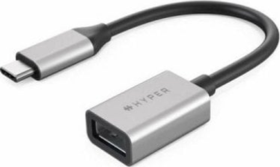 Picture of Adapter USB Hyper USB-C - USB Srebrny  (HD425D-GL)