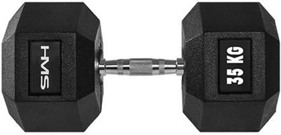 Picture of HMS hantel Hex Pro gumowany 1 x 35 kg