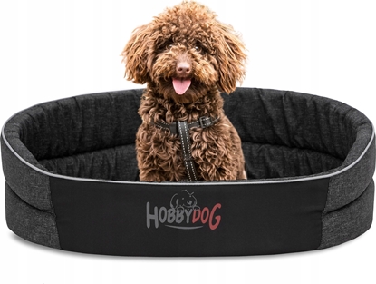 Attēls no Hobbydog R5 LEGOWISKO PIANKOWE CZARNY EKOLEN