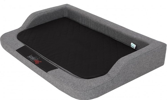 Picture of Hobbydog XL MEDICO STANDARD szary z czarnym materacem