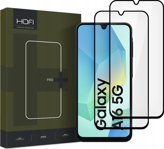 Изображение Hofi SZKO HARTOWANE HOFI GLASS PRO+ 2-PACK GALAXY A16 4G / 5G BLACK