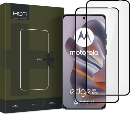 Изображение Hofi SZKO HARTOWANE HOFI GLASS PRO+ 2-PACK MOTOROLA EDGE 50 NEO BLACK