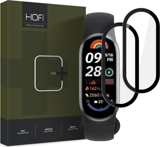 Picture of Hofi SZKO HYBRYDOWE HOFI HYBRID PRO+ 2-PACK XIAOMI SMART BAND 9 / 9 NFC BLACK