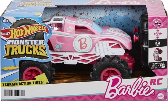 Изображение Mattel Hot Wheels Monster Truck Barbie Auto na radio Jeep 1:24 HNV02