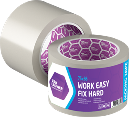 Picture of Hot-melt līmlente, 48mm x 66m, caurspīdīga