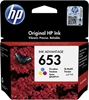 Picture of HP 653 Tri-color Original Ink Advantage Cartridge