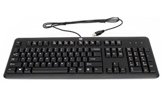 Изображение HP 672647-111 keyboard USB Swiss Black