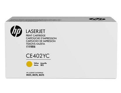 Изображение HP 507A (CE402YC) Toner Cartridge, Yellow