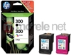 Picture of HP CN 637 EE Multipack black/color No. 300