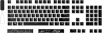 Attēls no HP HyperX Black Pudding Keycaps 2-US