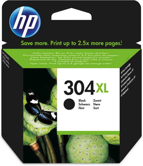 Изображение HP N9K08AE ink cartridge black No. 304 XL