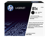 Picture of HP Toner CF 281 X black No. 81 X