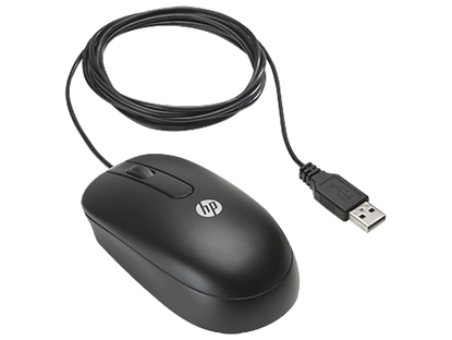 Attēls no HP USB Optical Scroll mouse Ambidextrous USB Type-A 800 DPI