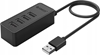 Picture of Orico Hub Orico W5P-U2-030 4x USB-A 2.0 30cm - black