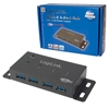 Picture of Logilink USB 3.0 HUB 4-port, metal, incl. power supply