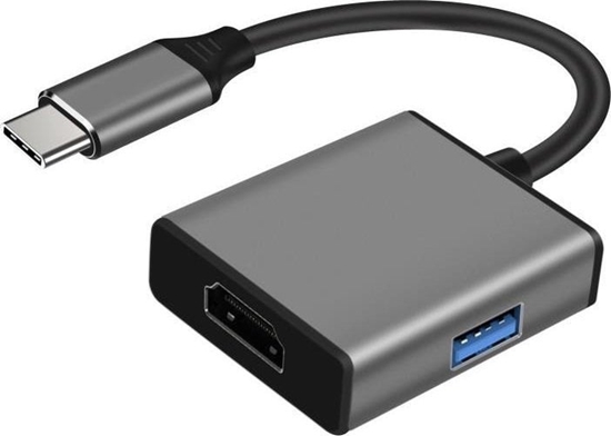 Picture of HUB USB Art HUB adapter USB-C na HDMI 4K 30Hz + USB 3.0