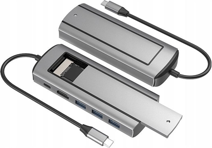 Picture of HUB USB Bounn Hub kieszeÅ dysku 6w1 sata
