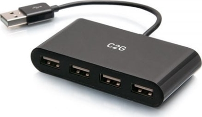 Picture of HUB USB C2G C2G 4-Port USB-A Hub - Hub - 4 x USB 2.0 - Desktop