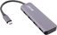 Picture of HUB USB InLine InLine® USB 3.2 Hub, USB Type-C to 4x USB A 10Gb/s, aluminium, grey
