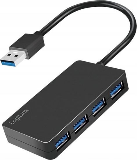 Picture of Logilink USB 3.2 HUB 4-port, Gen1 schwarz