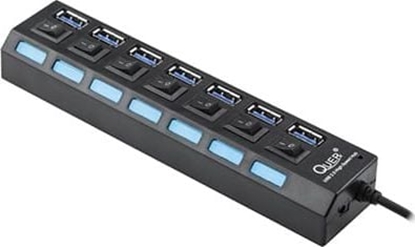 Picture of HUB USB Quer 7x USB-A 3.0 (KOM0941)