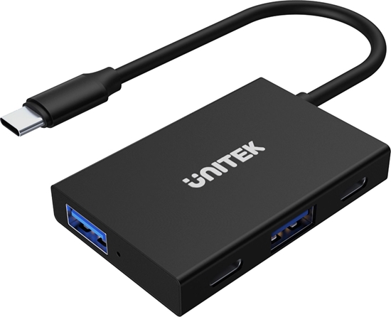 Picture of HUB USB Unitek 2x USB-C  + 2x USB-A 3.1 Gen2 (H1302A)