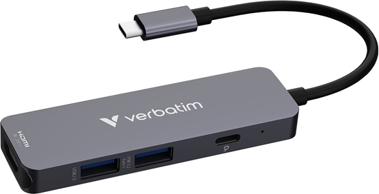 Picture of Verbatim USB-C Essentials Multi- Port Hub 4 Port            32155