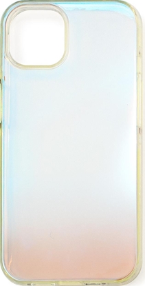 Picture of Hurtel Aurora Case etui do iPhone 13 elowy opalizujcy pokrowiec niebieski