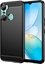 Изображение Hurtel Carbon Case etui do Infinix Hot 12 Pro elastyczny silikonowy karbonowy pokrowiec czarne