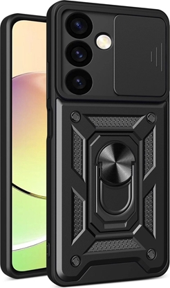 Attēls no Hurtel Etui Hybrid Armor Camshield do Samsung Galaxy S24+ pancerne z oson na aparat - czarne