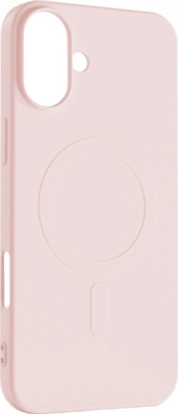 Attēls no Hurtel Etui Liquid Silicone Case MagSafe na iPhone 16 - jasnoróowe