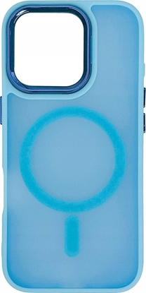 Attēls no Hurtel Etui Magnetic Collection MagSafe na iPhone 16 Pro - jasnoniebieskie