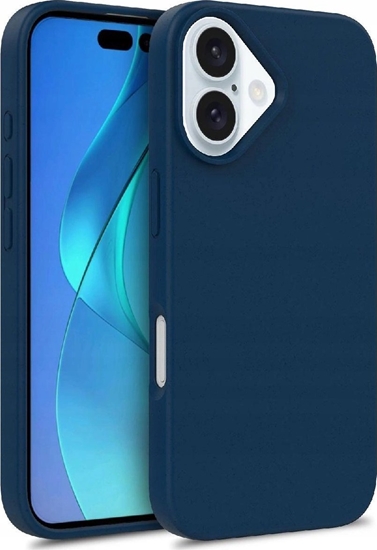 Picture of Hurtel Etui Multiple Color Wheat Bran Case na iPhone 16 - niebieskie