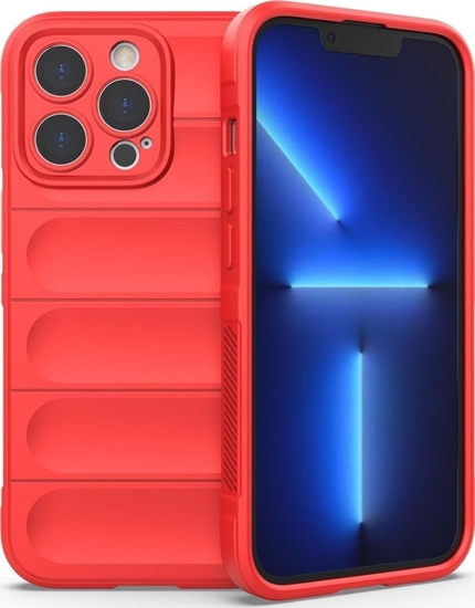 Picture of Hurtel Magic Shield Case etui do iPhone 13 Pro Max elastyczny pancerny pokrowiec czerwony