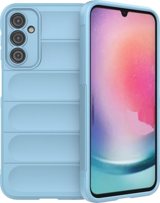 Attēls no Hurtel Magic Shield Case etui do Samsung Galaxy A24 4G elastyczny pancerny pokrowiec jasnoniebieskie