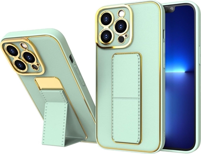 Attēls no Hurtel New Kickstand Case etui do iPhone 13 Pro z podstawk zielony