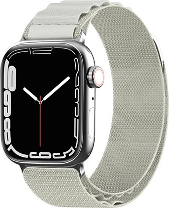 Picture of Hurtel Pasek ze stalow sprzczk Alpine do Apple Watch 38/40/41 mm - srebrny