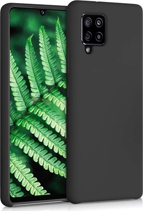 Attēls no Hurtel Silicone Case elastyczne silikonowe etui pokrowiec Samsung Galaxy A42 5G czarny