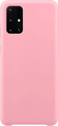 Attēls no Hurtel Silicone Case elastyczne silikonowe etui pokrowiec Samsung Galaxy A72 4G róowy