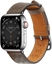 Изображение Hurtel Strap Leather skórzany pasek Apple Watch SE, 8, 7, 6, 5, 4, 3, 2, 1 (41, 40, 38 mm) opaska bransoleta ciemnobrzowy