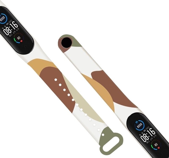 Picture of Hurtel Strap Moro opaska do Xiaomi Mi Band 6 / Mi Band 5 silokonowy pasek bransoletka do zegarka moro (13)
