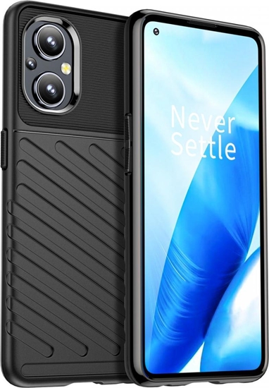 Picture of Hurtel Thunder Case elastyczne pancerne etui pokrowiec OnePlus Nord N200 5G czarny