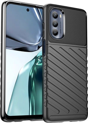 Attēls no Hurtel Thunder Case etui do Motorola Moto G62 5G silikonowy pancerny pokrowiec czarne