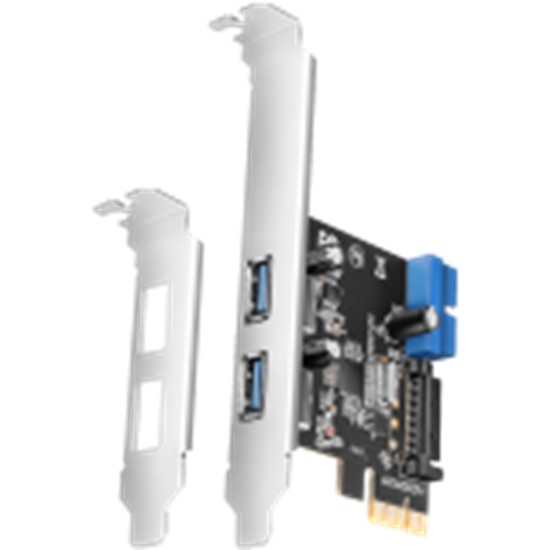 Picture of I/O CARD PCIE USB 5GBPS 4PORT/SP&LP PCEU-232RS AXAGON