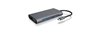 Изображение ICY BOX IB-DK4040-CPD Wired USB 3.2 Gen 1 (3.1 Gen 1) Type-C Anthracite, Black