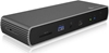 Picture of ICY BOX IB-DK8801-TB4 Wired Thunderbolt 4 Anthracite, Black
