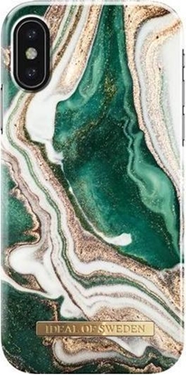 Picture of iDeal Of Sweden CASE ETUI iDEAL OF SWEDEN IDFCAW18-18-98 GOLDEN JADE MARBLE IPHONE X/XS